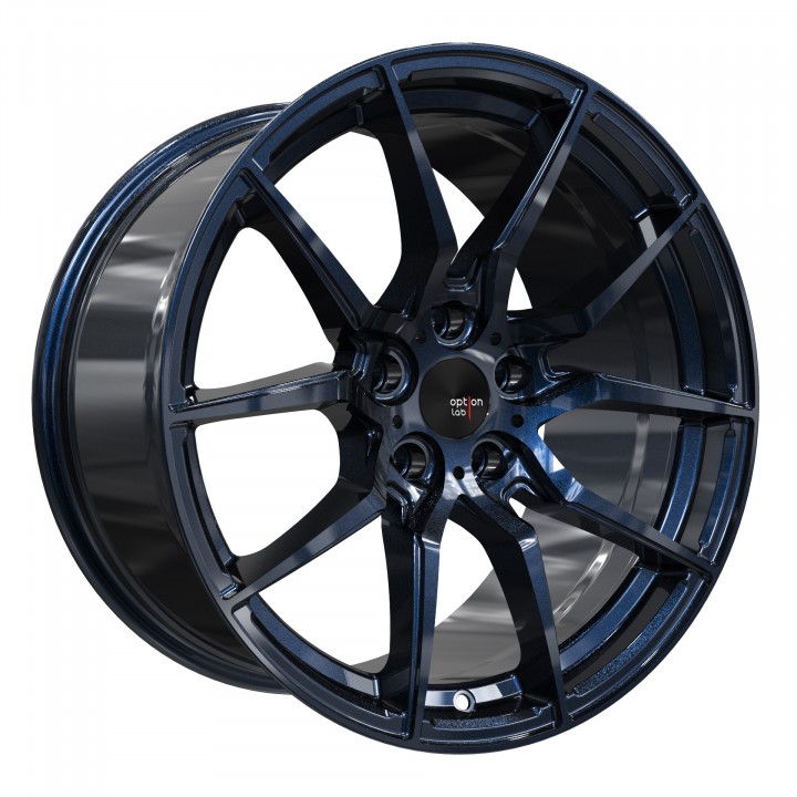 Option Lab R716 Midnight Blue 18x8.5 5x108 +40