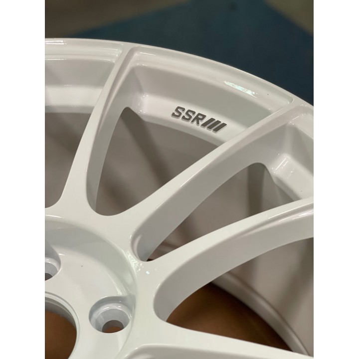 SSR GTX04 Gloss White 18x9.5 5x100 +40