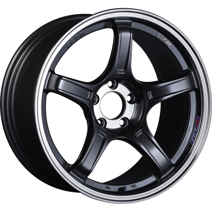 SSR GTX03 Black Graphite 18x9.5 +38 5x100