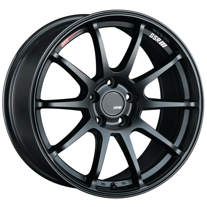 SSR GTV02 Flat Black 18x9 5x114.3 +45