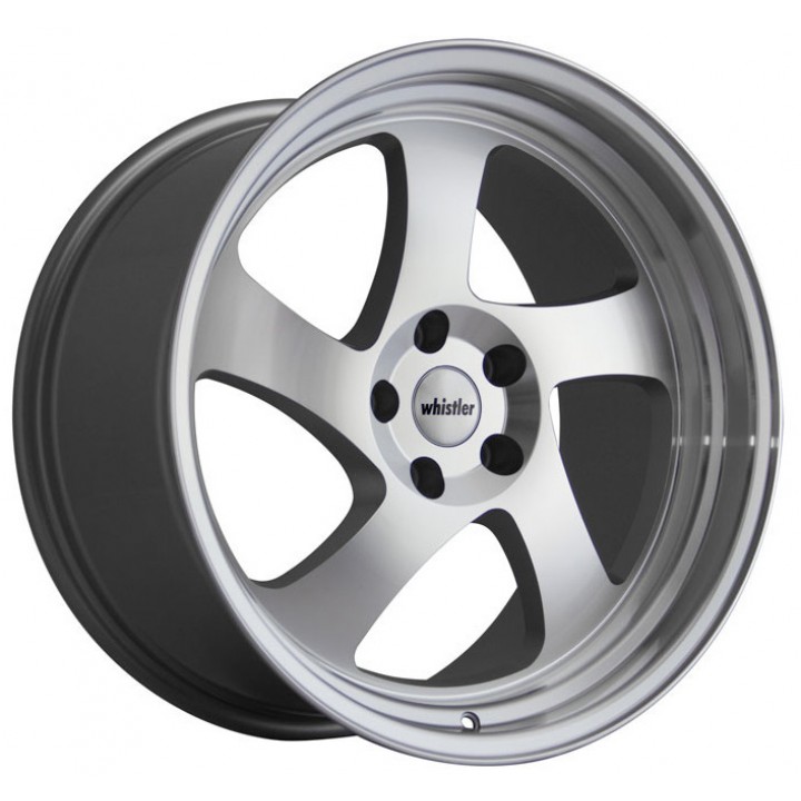 Whistler KR1 Machined Silver 19x10 5x114.3 +20 