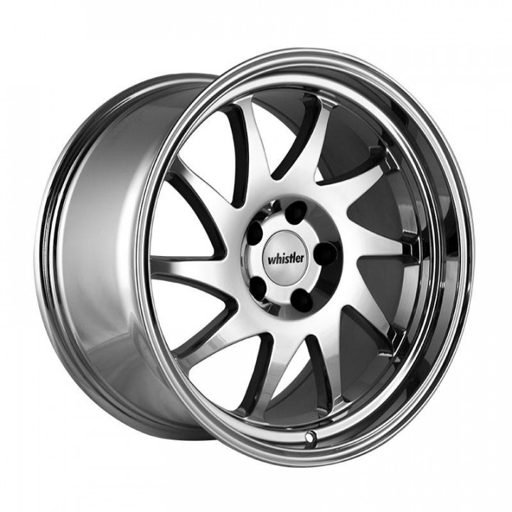 Whistler KR7 Chrome 18x9.5 5x114.3 +35 