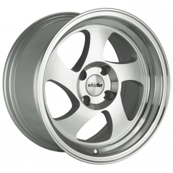 Whistler KR1 Machined Silver 16x8 4x114.3 +20 