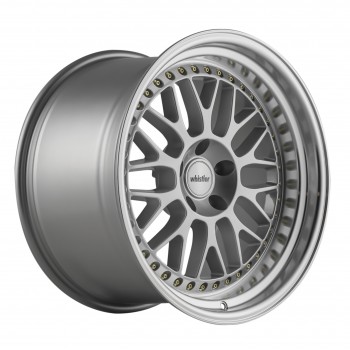 Whistler SK10 Silver Machined Lip 18x10.5 5x114.3 +15 