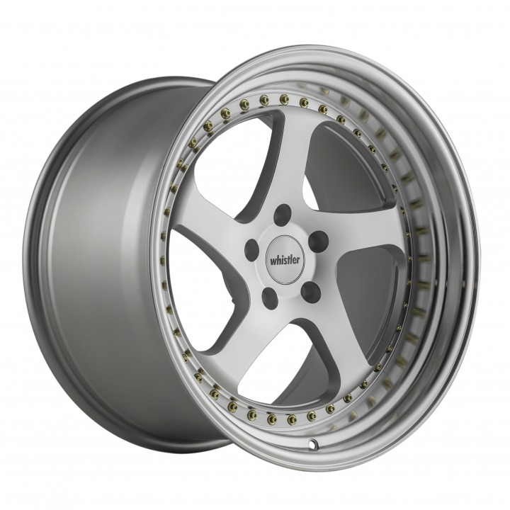 Whistler SK5 Silver Machined Face 19x9.5 5x114.3 +12 