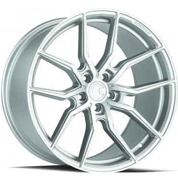 Aodhan AFF1 Gloss Silver Machined Face 20x10.5 5x114.3 +45