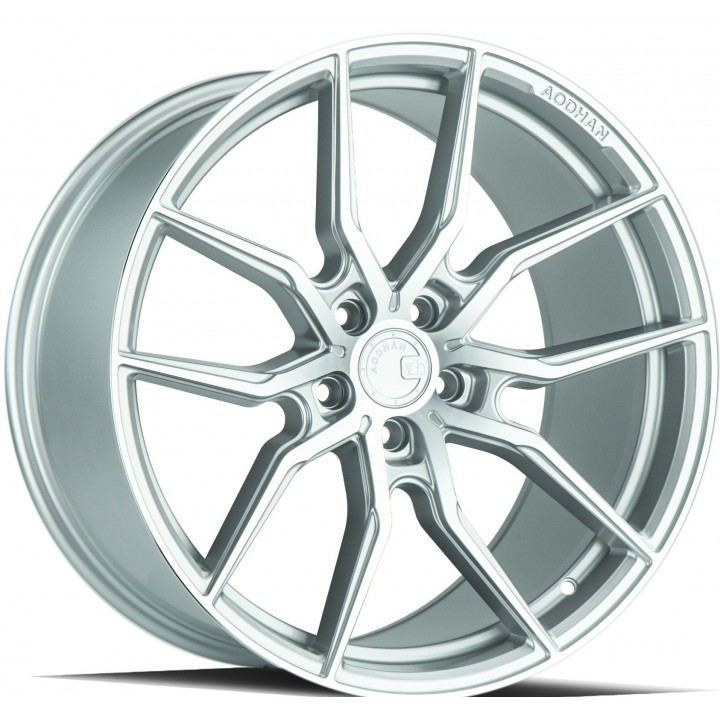 Aodhan AFF1 Gloss Silver Machined Face 20x9 5x114.3 +32