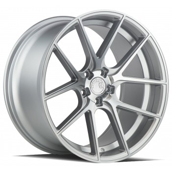 Aodhan AFF3 Gloss Silver Machined Face 20x10.5 5x114.3 +45