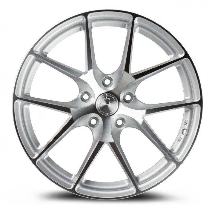 Aodhan AFF7 Gloss Silver Machined Face 19x8.5 5x120 +35