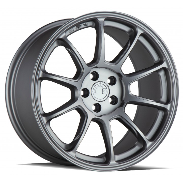 Aodhan AH06 Matte Gray 17x9 5x100 +35