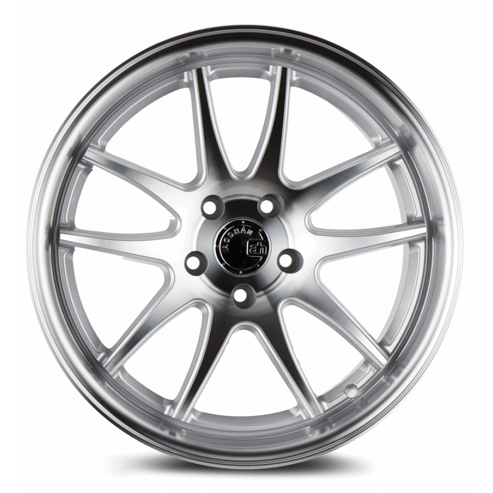 Aodhan DS02 Silver w/Machined Face 18x9.5 5x114.3 +22 | Car, Truck ...