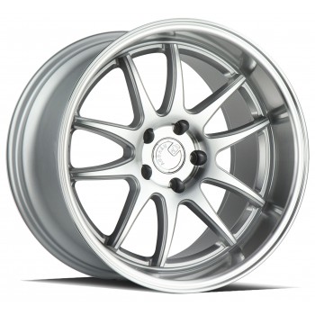 Aodhan DS02 Silver w/Machined Face 18x10.5 5x114.3 +15