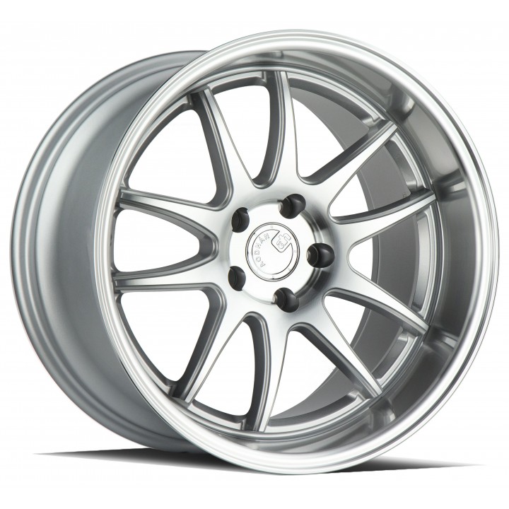 Aodhan DS02 Silver w/Machined Face 19x11 5x114.3 +15