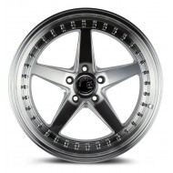 Aodhan DS05 Silver w/Machined Face 19x11 5x114.3 +22