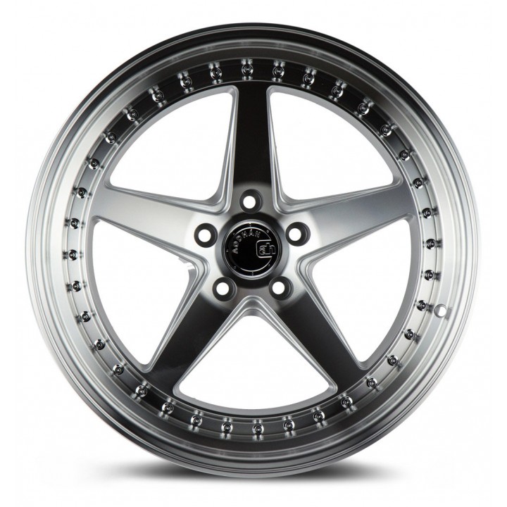 Aodhan DS05 Silver w/Machined Face 19x11 5x114.3 +15