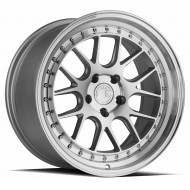Aodhan DS06 Silver w/Machined Face 19x9.5 5x114.3 +22
