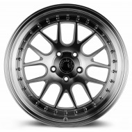Aodhan DS06 Silver w/Machined Face 19x9.5 5x114.3 +15
