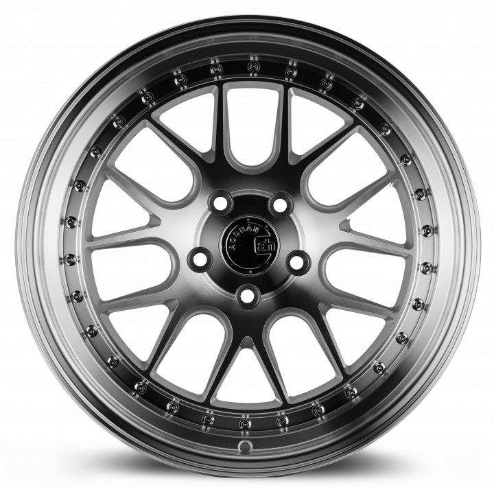 Aodhan DS06 Silver w/Machined Face 19x11 5x114.3 +15