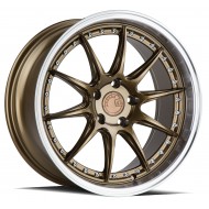 Aodhan DS07 Bronze w/Machined Lip 19x9.5 5x114.3 +22