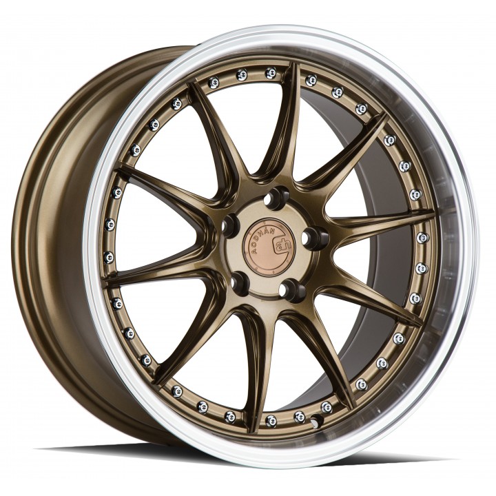 Aodhan DS07 Bronze w/Machined Lip 19x11 5x114.3 +15