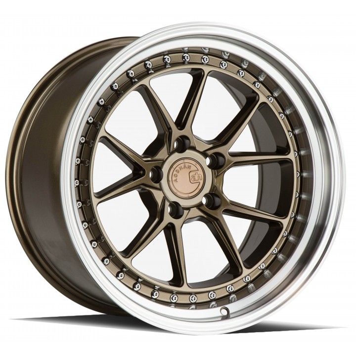 Aodhan DS08 Bronze w/Machined Lip 19x9.5 5x120 +35