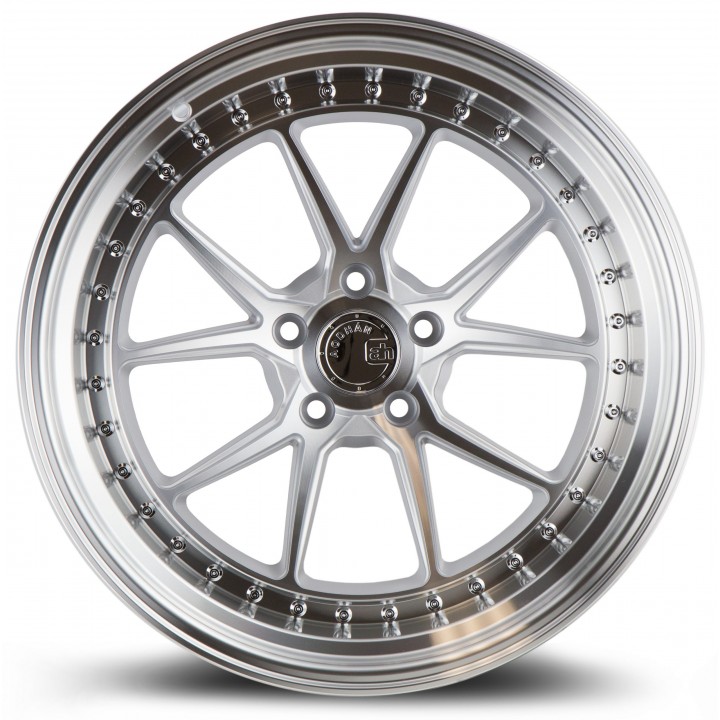 Aodhan DS08 Silver w/Machined Face 19x11 5x114.3 +22