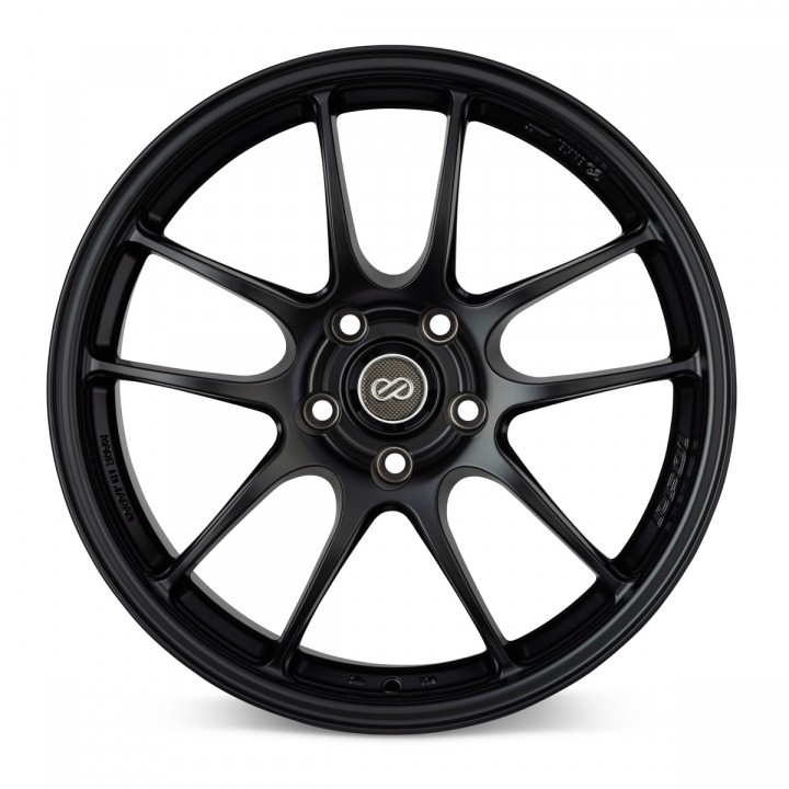 Enkei PF01EVO Matte Black 17x9.5 5x114.3 +0