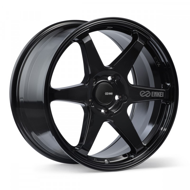 Enkei T6R Gloss Black 18x9.5 5x100 +45