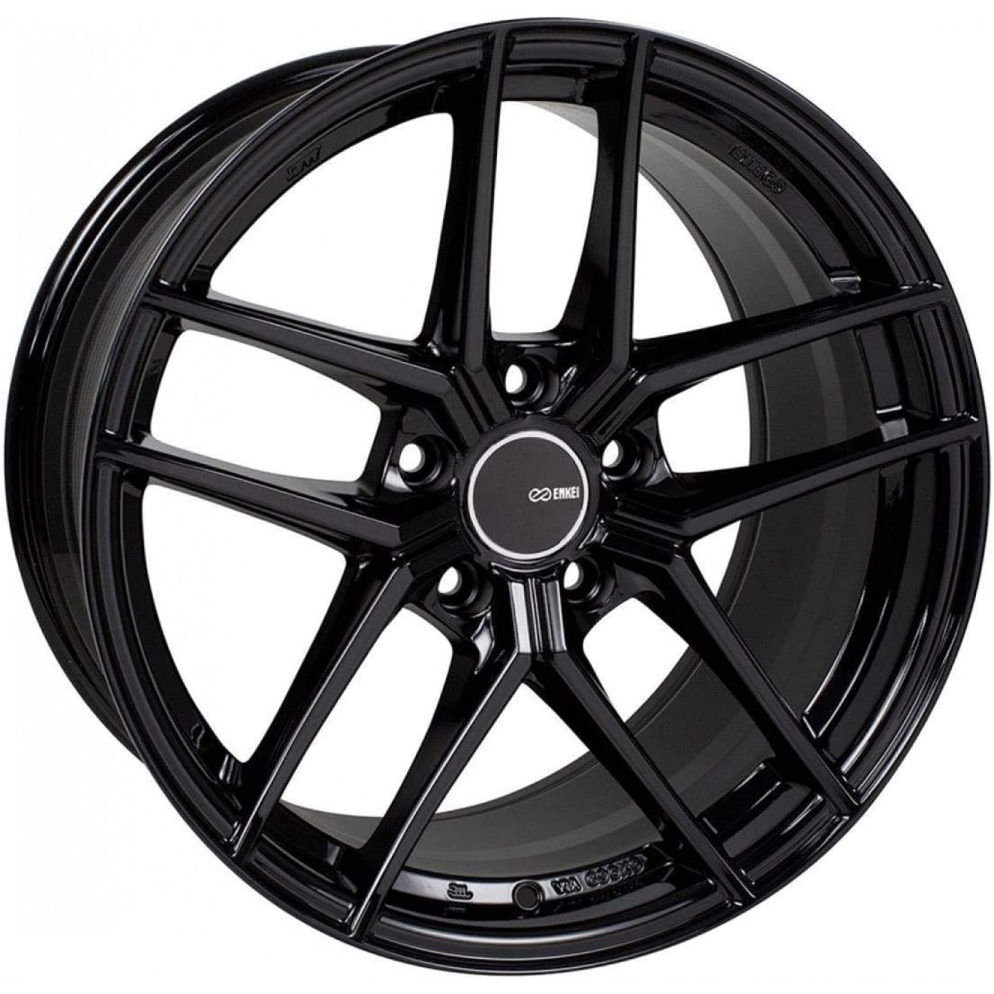 Enkei TY5 Black 18x8 5x112 +45 - 498-880-4445BK