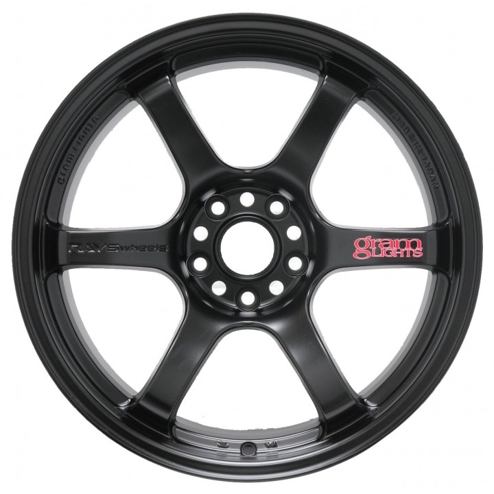 Gram Lights 57DR Semi Gloss Black 15x8 5x114.3 +35