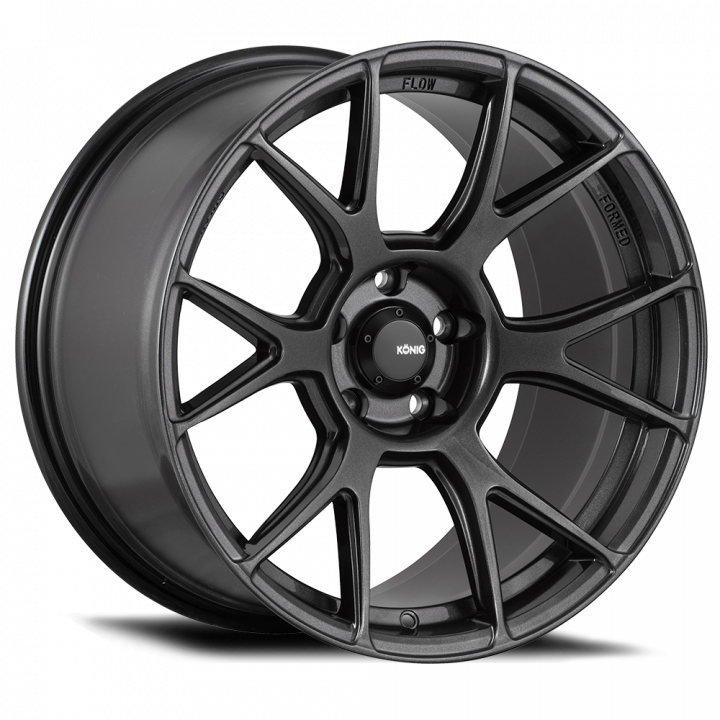 Konig Ampliform Dark Metallic Graphite 20x8.5 5x114.3 +30