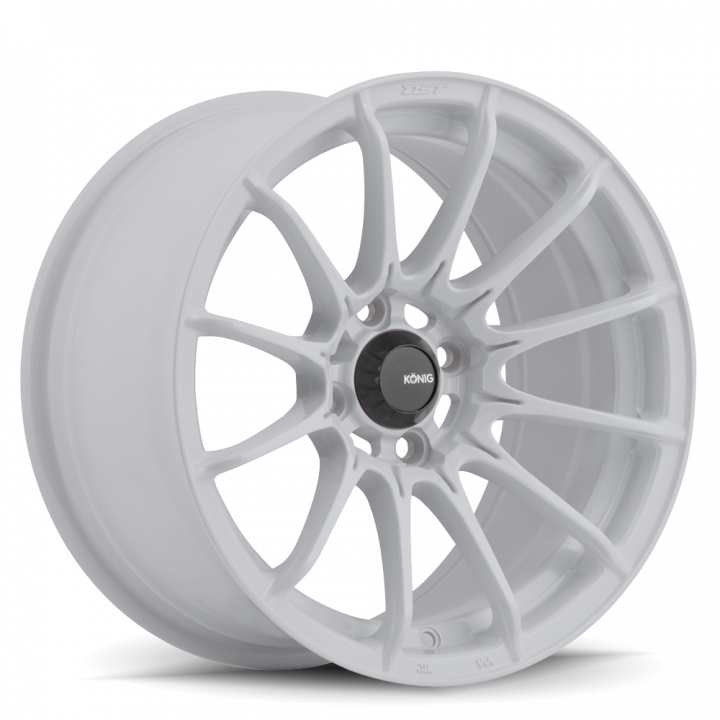 Konig Dial In Gloss White 15x7 4x100 +35