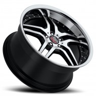 MRR RW2 Black Chrome Lip 19x9.5