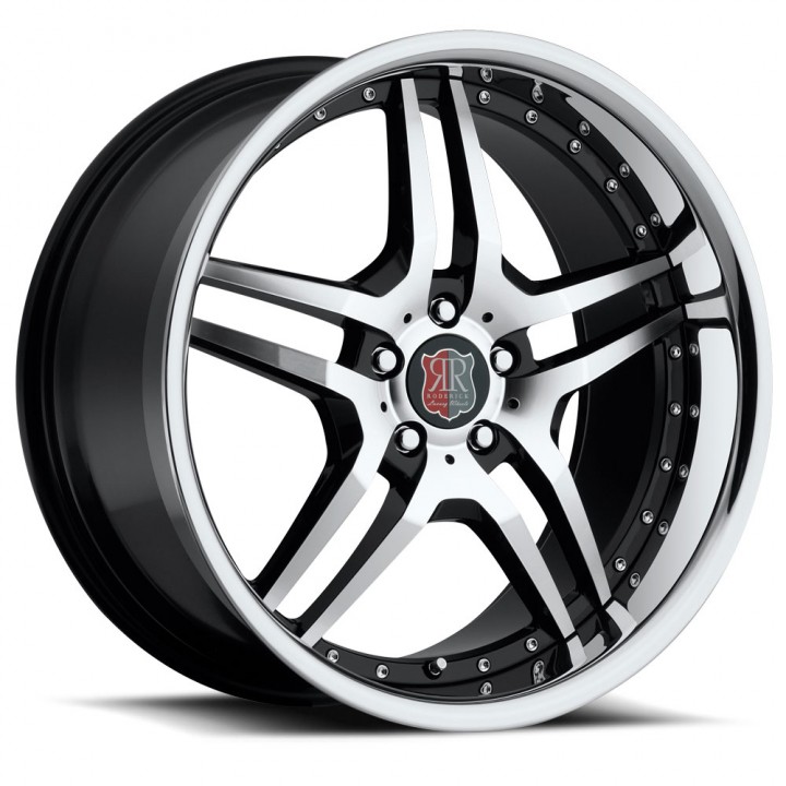 MRR RW2 Black Chrome Lip 18x9