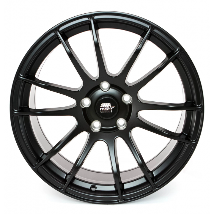 MST MT33 Matte Black 18x9.5 5x114.3 +38