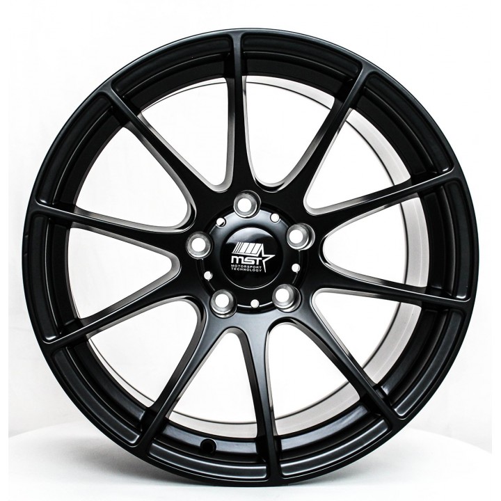 MST MT44 Matte Black 18x9.5 5x114.3 +32