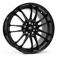 MST MT45 Glossy Black 18x8.5 5x114.3 +38