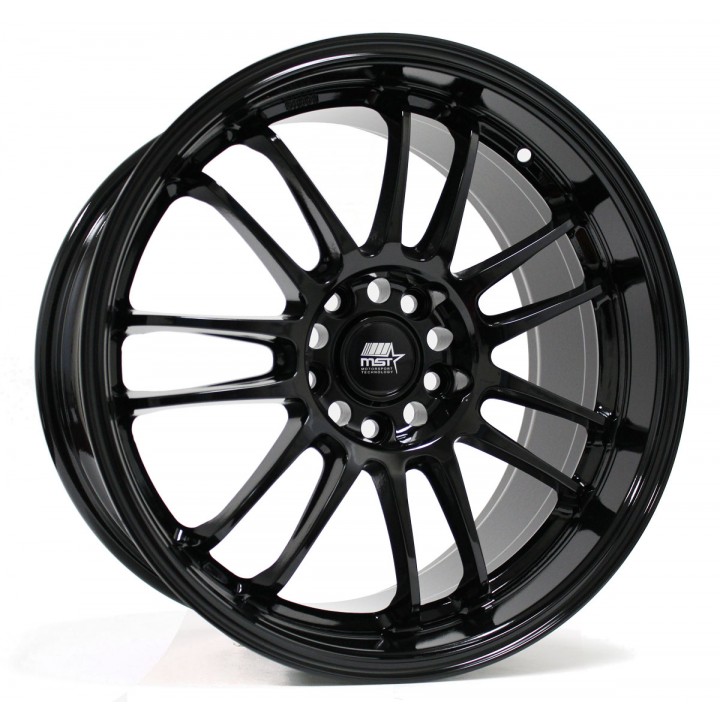 MST MT45 Glossy Black 18x9.5 5x114.3 +38