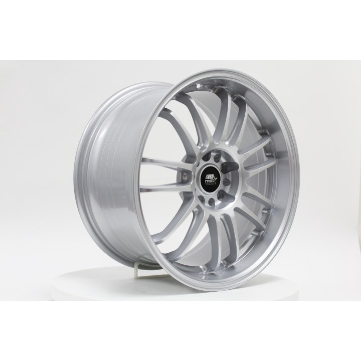 MST MT45 Glossy Silver 18x8.5 5x100 +38