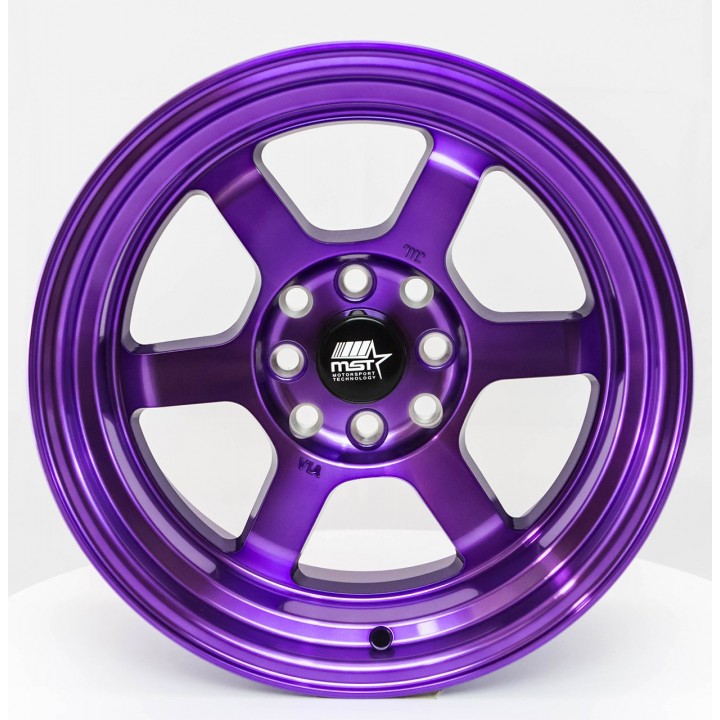 MST Time Attack Cosmic Purple 15x8 4x100/114.3 +0