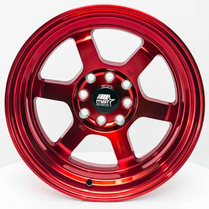 MST Time Attack Ruby Red 15x8 4x100/114.3 +0