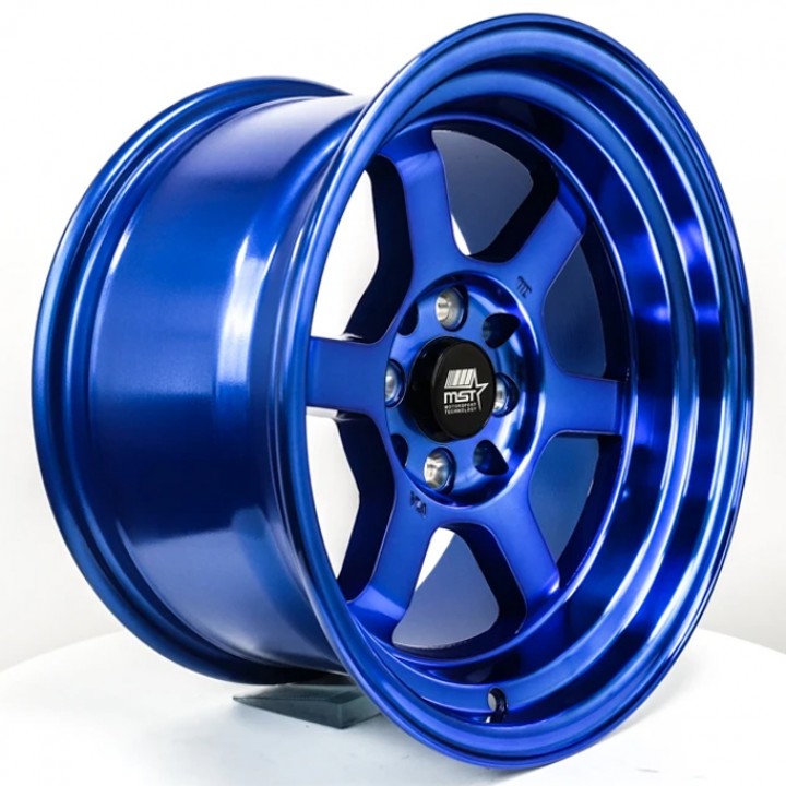 MST Time Attack Sonic Blue 15x8 4x100/114.3 +0