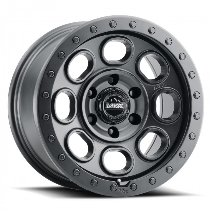 MVX Off Road VX80 Matte Black 17x9 5X127 -12