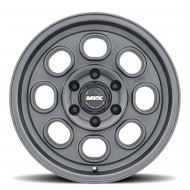 MVX Off Road VX81 Matte Graphite 17x8.5 5X127 -12