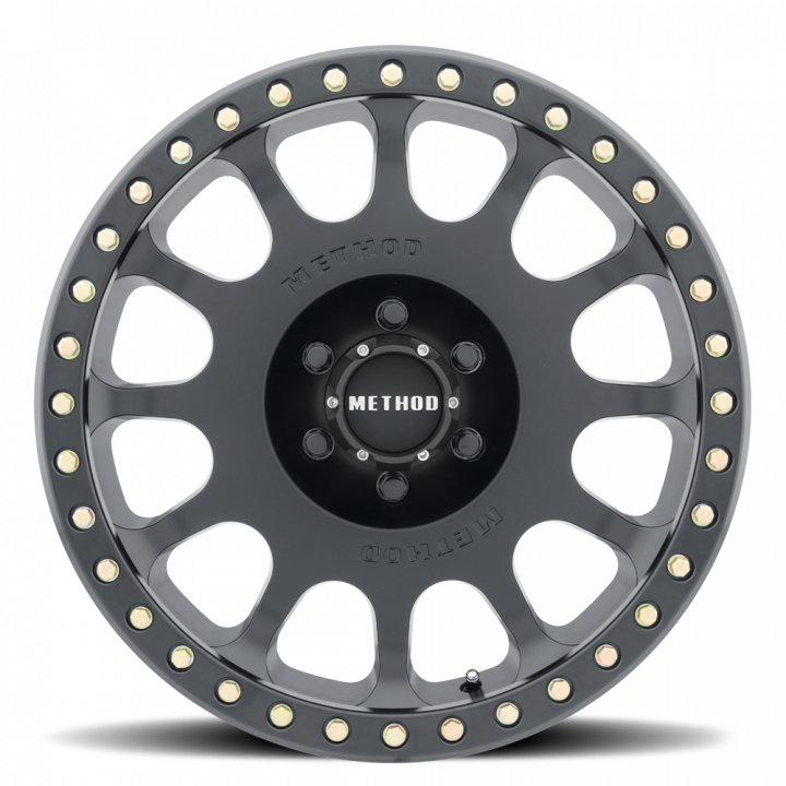 Method MR105 Beadlock Matte Black 17x9 6x5.5 -38