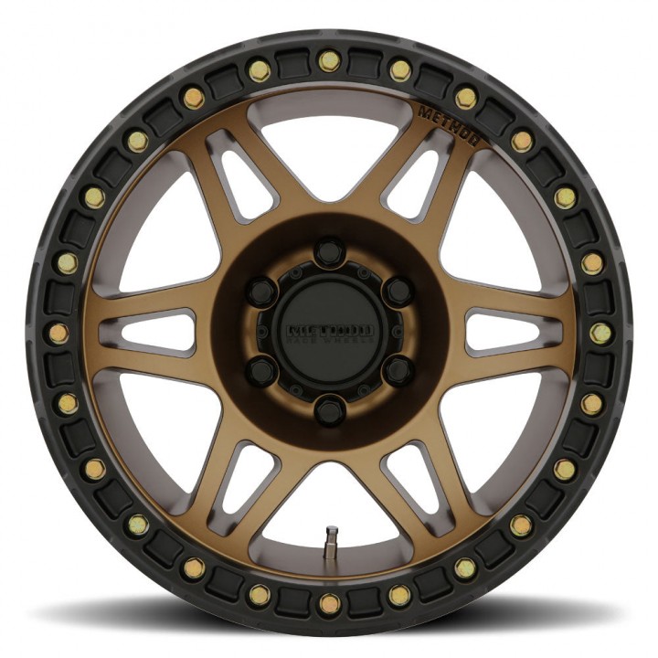 Method MR106 Beadlock Bronze 17x9 8x6.5 -44