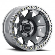 Method MR108 Gloss Titanium 17x9 5x5 -48