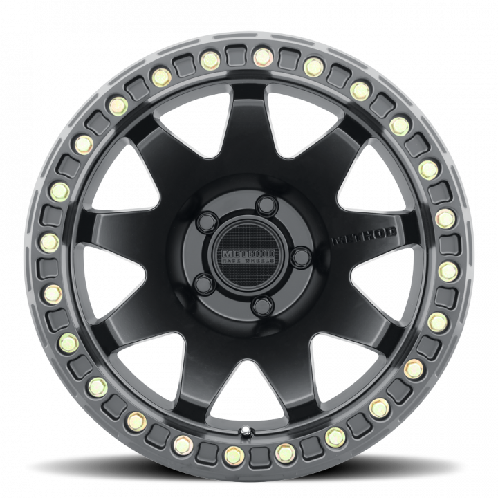 Method MR108 Matte Black 17x9 6x5.5 +44