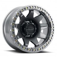 Method MR108 Gloss Titanium 17x9 8x6.5 -44