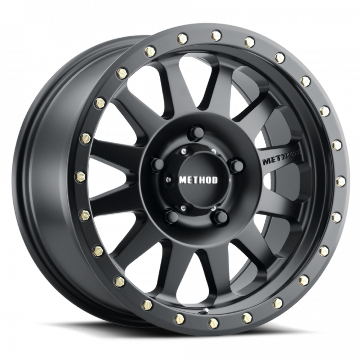 Method MR304 Double Standard Matte Black 17x8.5 6x135 +0